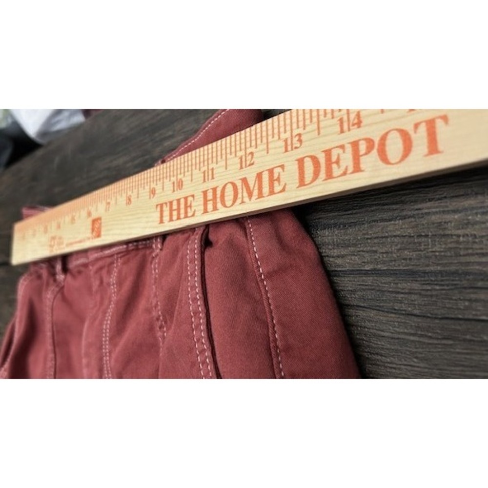 White House Black Market Womens Extra High-Rise The 5" Short Rust Red Size 00 - Picture 5 of 13